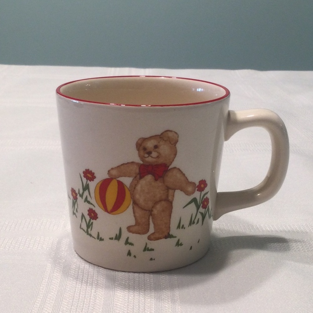 Teddy Bears Children’s Mug Ironstone 1984